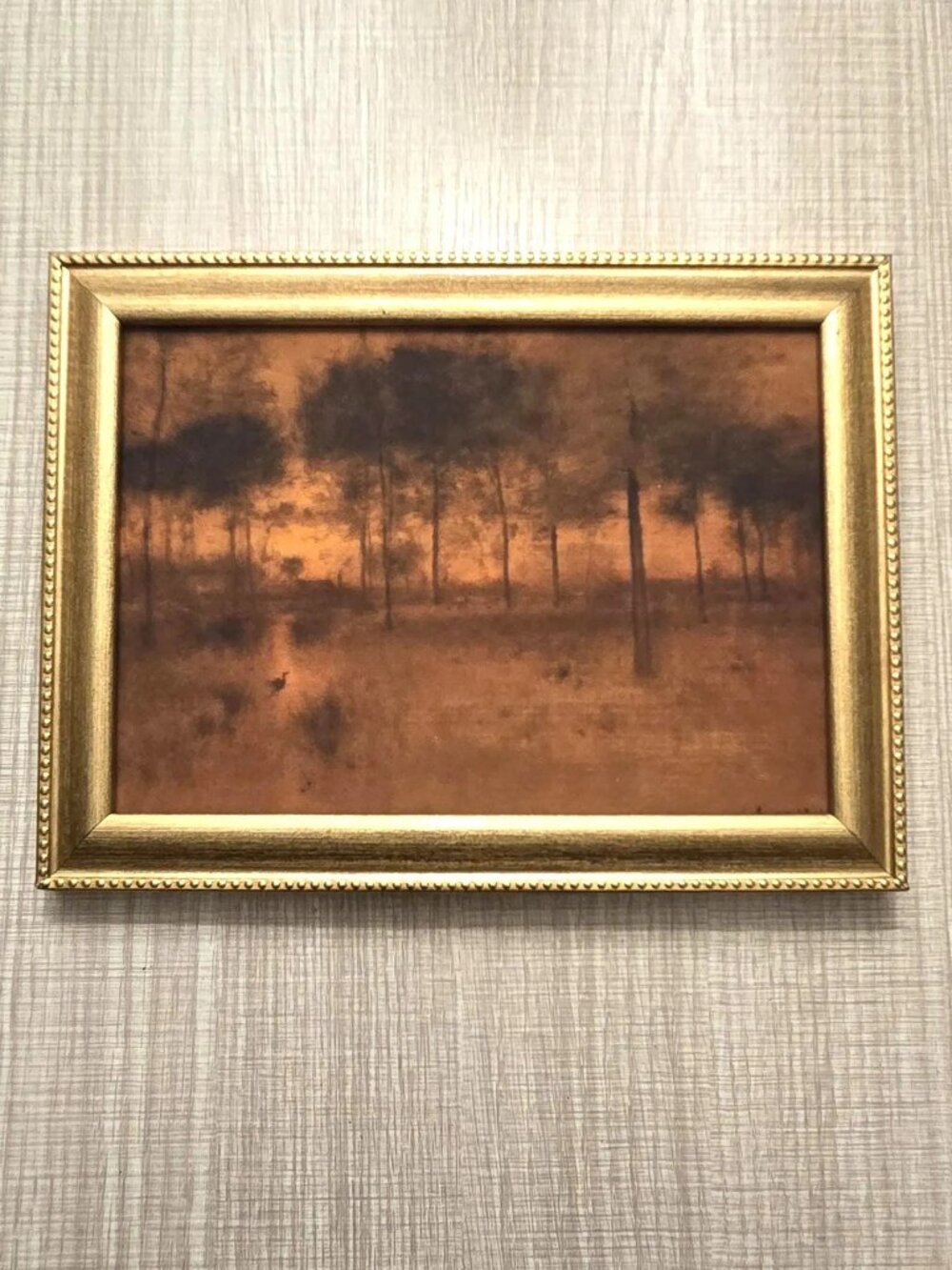 George Inness "The Home of the Heron" Art Reproduction Print